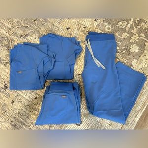 Figs Seil Blue Scrub Sets